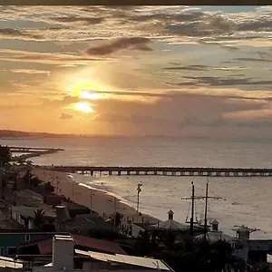 301 Flat Mobiliado Com Vista Total Mar Na Praia De Iracema , Fortaleza (Ceara) Brasil